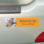 MISSOURI, Staat van de Bumpersticker van de Mind (Op auto)