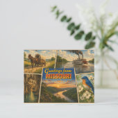 Missouri Staatspostkaart Briefkaart (Staand voorkant)