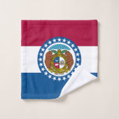 Missouri Staatsvlag Bad Handdoek (Wasdoekje)