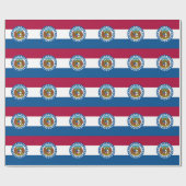 Missouri Staatsvlag Cadeaupapier (Vlak)
