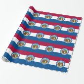 Missouri Staatsvlag Cadeaupapier (Uitgerold)