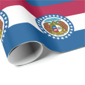 Missouri Staatsvlag Cadeaupapier (Rol Hoek)