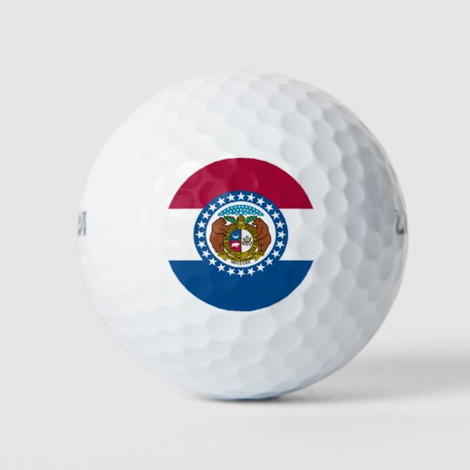 Missouri Staatsvlag Golfballen (Voorkant)