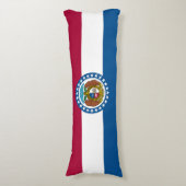 Missouri Staatsvlag Lichaamskussen (Voorkant Verticaal)