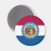 Missouri Staatsvlag Magneet (Voorkant / Achterkant)