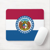 Missouri Staatsvlag Muismat (Met muis)