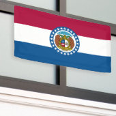 Missouri Staatsvlag Spandoek (Buitenkant Gebouw)