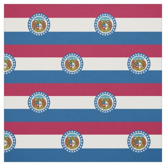 Missouri Staatsvlag Stof (Swatch)