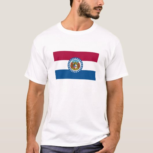 Missouri Staatsvlag T-shirt (Voorkant)
