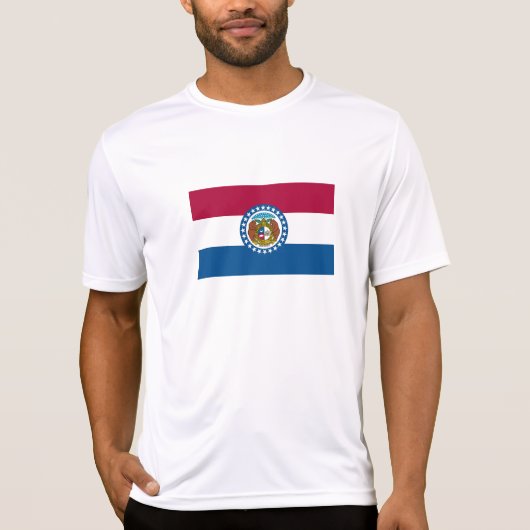 Missouri Staatsvlag T-shirt (Voorkant)