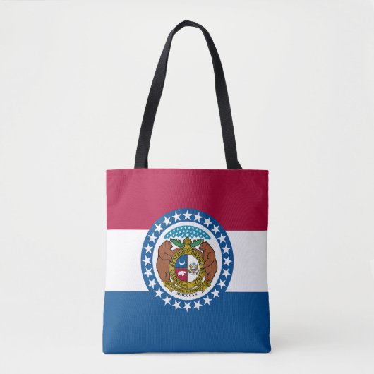 Missouri Staatsvlag Tote Bag (Voorkant)