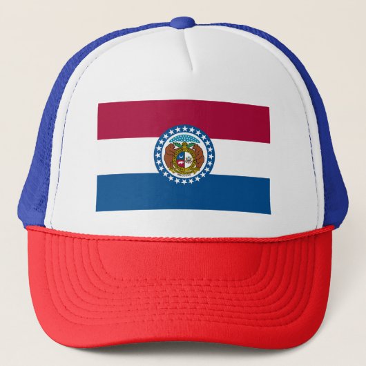 Missouri Staatsvlag Trucker Pet (Voorkant)