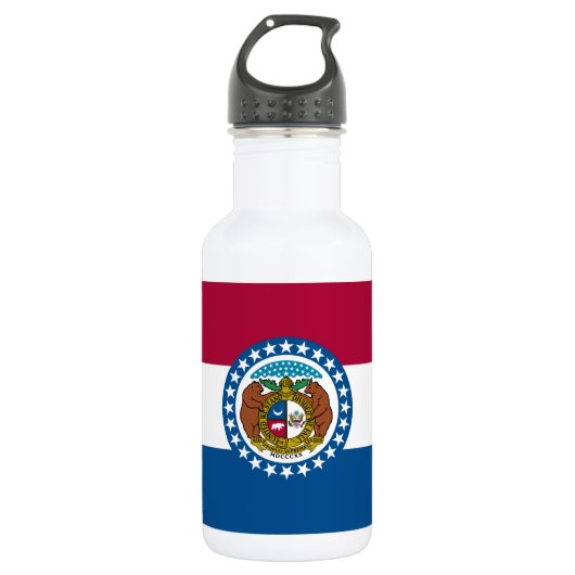 Missouri Staatsvlag Waterfles (Voorkant)