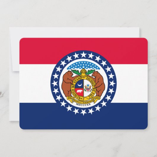 Missouri Staatsvlagontwerp (Voorkant)