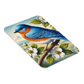 Missouri State Bird Eastern Bluebird Magneet (Rechterzijde)