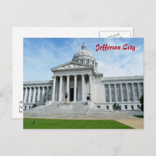 Missouri State Capitol Briefkaart (Voorkant / Achterkant)