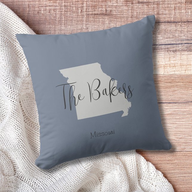 Missouri State Family Name Sierkussen (Show pride for your state and personalize it!  "love makes this house a home in <your state>")