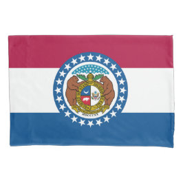 Missouri State Flag Print Patriot Kussensloop