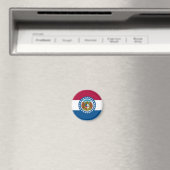 Missouri State Flag USA Magneet (Insitu (Vaatwasser))