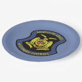 Missouri State Highway Patrol Groot Papieren Bordje (Gekanteld)