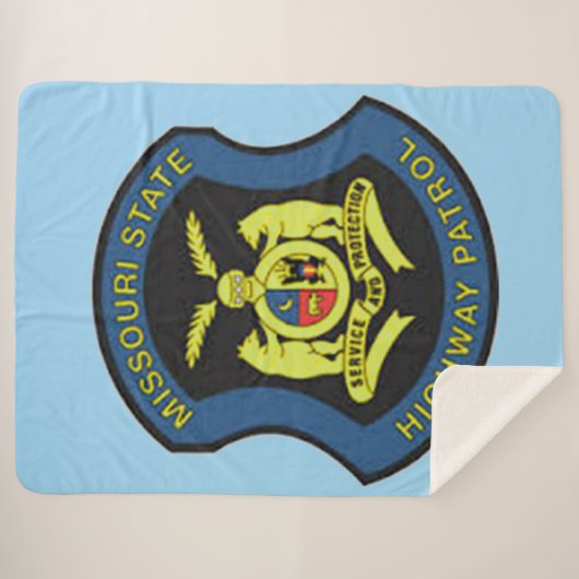 Missouri State Highway Patrol Sherpa Deken (Voorkant (horizontaal))