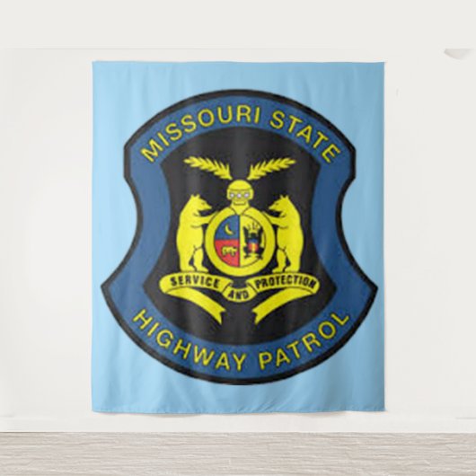 Missouri State Highway Patrol Wandkleed (Voorkant)