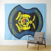 Missouri State Highway Patrol Wandkleed (In Situ (horizontaal))