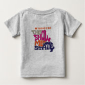 Missouri State Nickname Word Art (Achterkant)