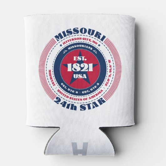 Missouri State Pride Monogram Koeler (Achterkant)