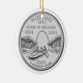 Missouri State Quarter Keramisch Ornament (Rechts)