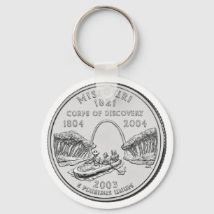 Missouri State Quarter Sleutelhanger