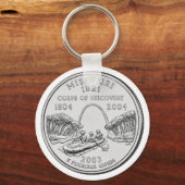 Missouri State Quarter Sleutelhanger (Voorkant)