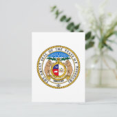 Missouri State Seal Briefkaart (Staand voorkant)
