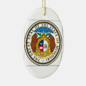 Missouri State Seal Keramisch Ornament (Rechts)