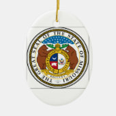 Missouri State Seal Keramisch Ornament (Voorkant)
