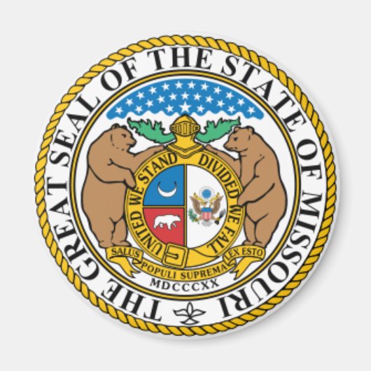 Missouri State Seal Magnet (Voorkant)