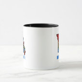 Missouri State Tattoo Style Gateway Arch Riverboat Mok (Midden)