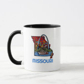 Missouri State Tattoo Style Gateway Arch Riverboat Mok (Links)