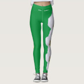 Missouri State White Hawthorn Flower Leggings (Voorkant)