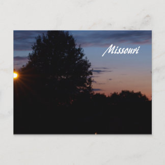 Missouri Sunset Briefkaart