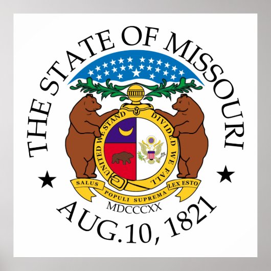 Missouri-teken Poster (Voorkant)
