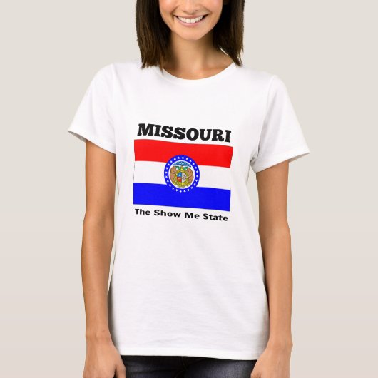 Missouri, The Show Me State, T-shirt (Voorkant)