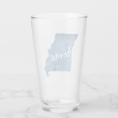 Missouri Thuis Houtnerf Glas (Achterkant)
