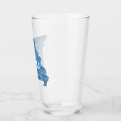Missouri Thuis Houtnerf Glas (Links)