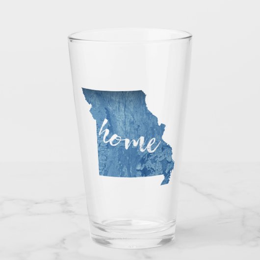 Missouri Thuis Houtnerf Glas (Voorkant)