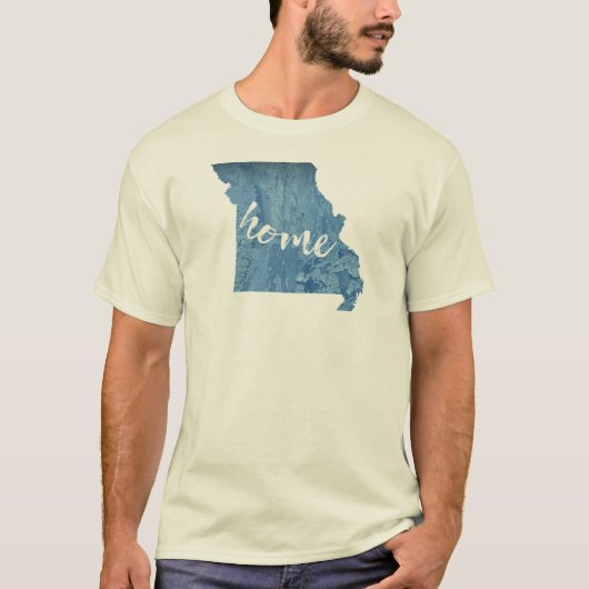Missouri Thuis Houtnerf T-shirt (Voorkant)