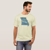 Missouri Thuis Houtnerf T-shirt (Voorkant volledig)