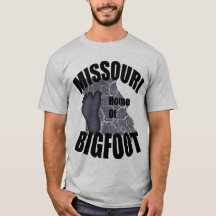 Missouri Thuis van T-shirt van Bigfoot