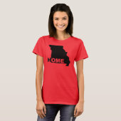Missouri Thuis Weg Van State T-Shirt Tees (Voorkant volledig)