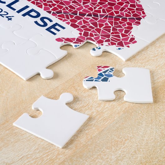 Missouri totale eclipse puzzel legpuzzel (Zijkant)